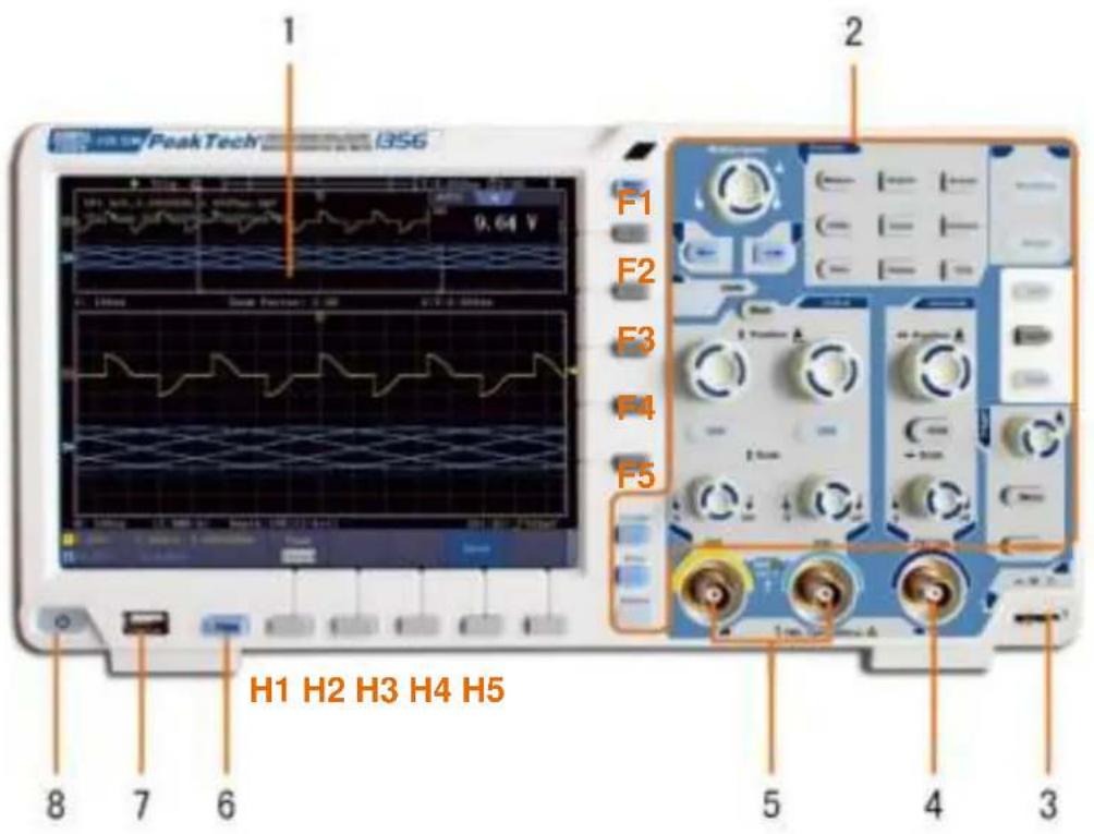 PeakTech 1360 - Face avant - 1