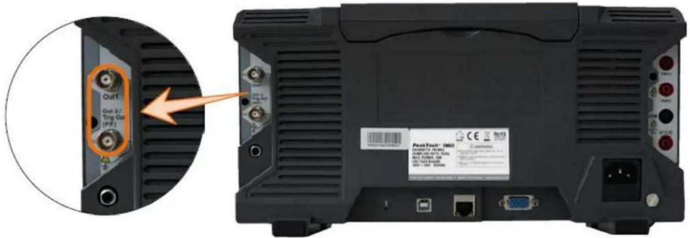 PeakTech 1355 - Raccordement - 1