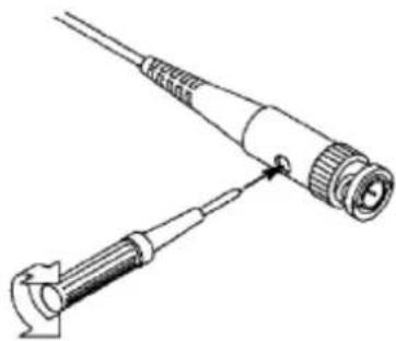 PeakTech 1355 - Compensation de la sonde - 2