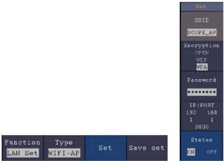 PeakTech 1370 - Se connecter au PC en tant que point d'accès wifi : - 1