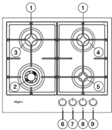 WHIRLPOOL GOFL 629NB - ELEKTRICNI PRIKLJUČEK - 3