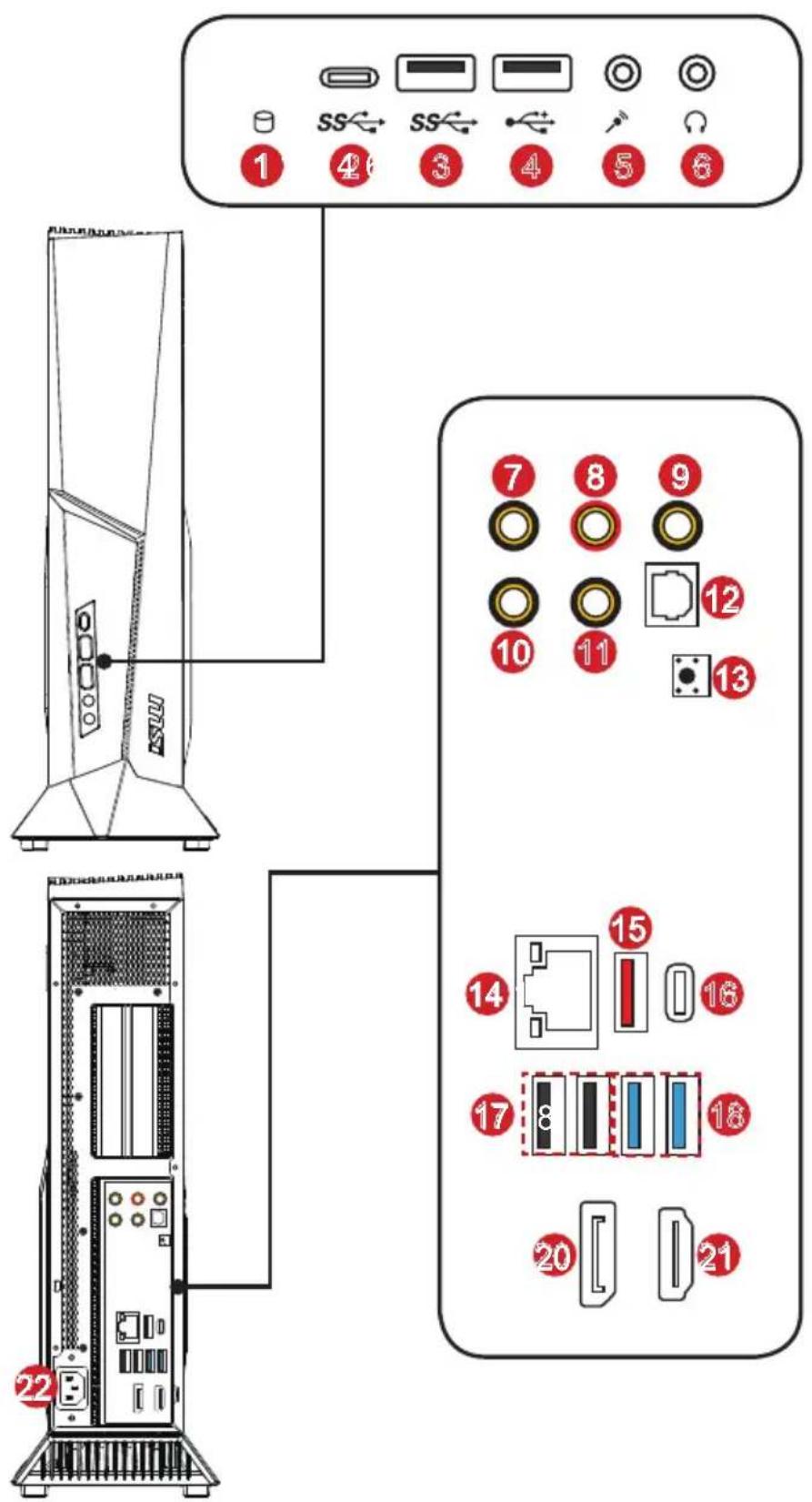 MSI MPG Trident A 10th - Contenu - 7