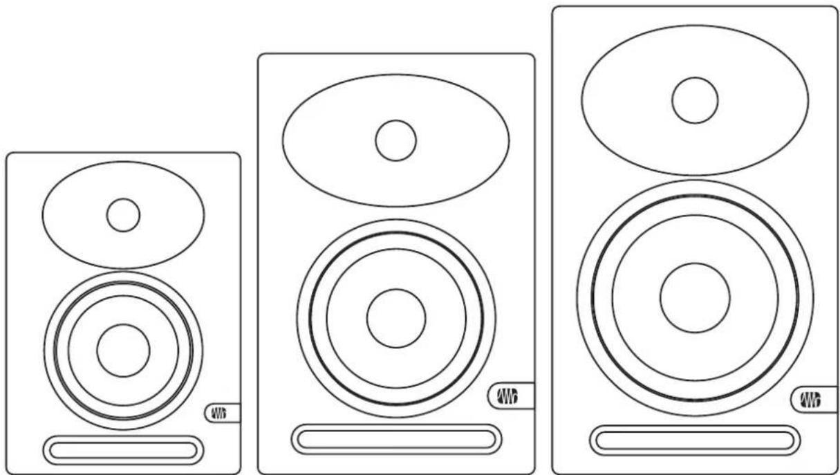 PRESONUS Eris E7 XT - Eris® xt-series E5 XT / E7 XT / E8 XT moniteurs haute définition de proximité pour studio mode d'emploi - 1