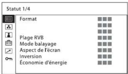 SONY LMDB240 - Utilisation du menu - 2
