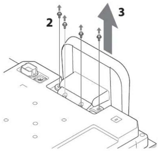 SONY LMDB240 - Retrait du support du moniteur (préfixé) (lmd-b170) - 1