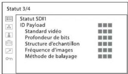 SONY LMDB240 - Page 3 (pour l'entrée du signal SDI) - 1