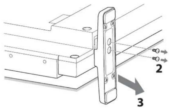 SONY LMDB240 - Retrait du support du moniteur (préfixé) (lmd-b240) - 1