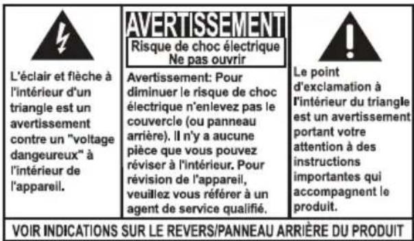 RCA Lyra M3804 - • Informations de securites supplementaires - 1