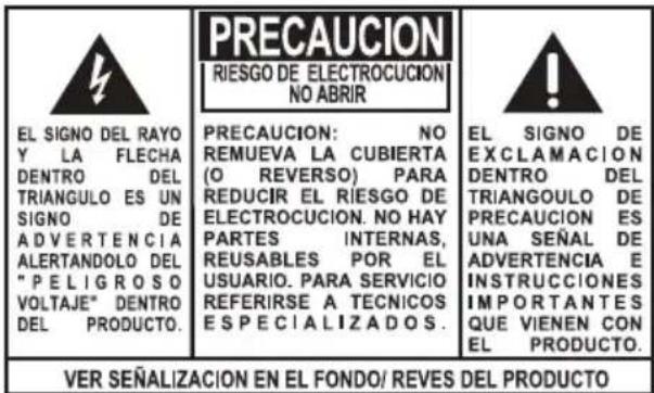 RCA Lyra M3804 - • INFORMACION ADICIONAL DE SEGURIDAD - 1