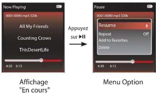 RCA Opal M4208 - Menu option - 1