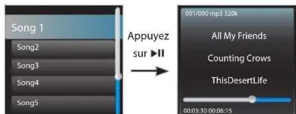 RCA Opal M4208 - Navigation dans les menus - 2