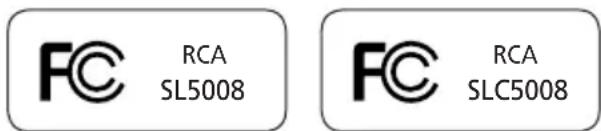 RCA Lyra Slider SL5008 - Fabricant/partie responsable - 2