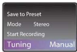 RCA Lyra Slider SL5008 - To listen to a preset station: - 1