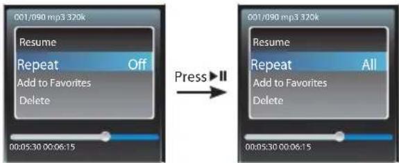 RCA Lyra Slider SL5008 - Menu navigation - 3