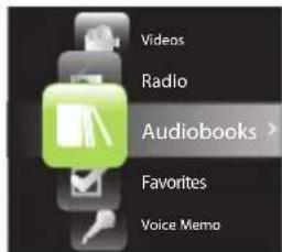 RCA Lyra Slider SL5008 - Playing audiobooks - 1