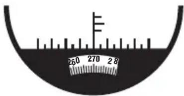 BUSHNELL Marine 7x50 - UTILIZZO DELLA BUSSOLA - 1