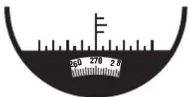 BUSHNELL Marine 7x50 - USING THE COMPASS - 1