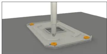 Be Quiet! Shadow Rock TF 2 - Assemblage des supports de montage - 4