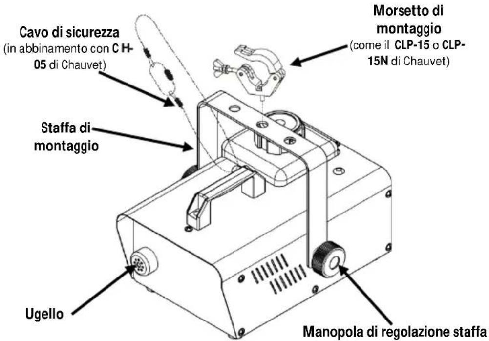 Chauvet Hurricane 1200 - Schema di Montaggio - 1