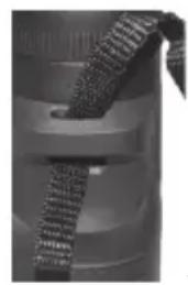 BUSHNELL Trophy Xtreme 8x56 - FIXATION DE LA BANDOULIERE - 1