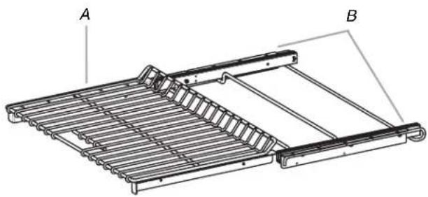 KITCHENAID Architect KEMS308SSS - Roll-Out Rack - 1