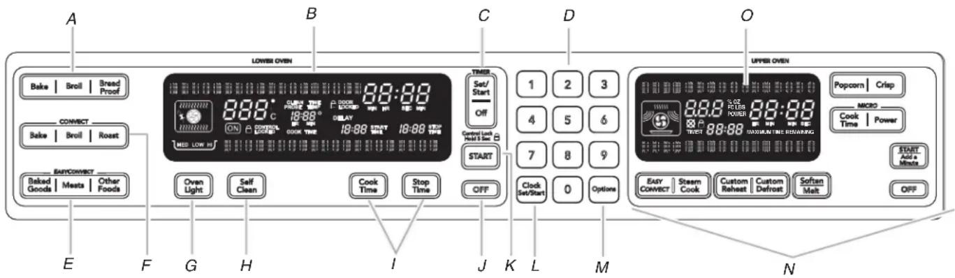 KITCHENAID Architect KEMS308SBL - COMMANDE ÉLECTRONIQUE DU FOUR - 1