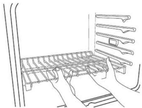 KITCHENAID Architect KEMS308SBL - To Remove Roll-Out Rack: - 2