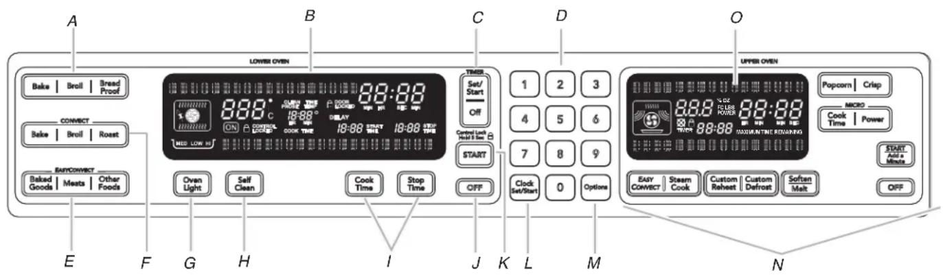 KITCHENAID Architect KEMS308SBL - ELECTRONIC OVEN CONTROL - 1