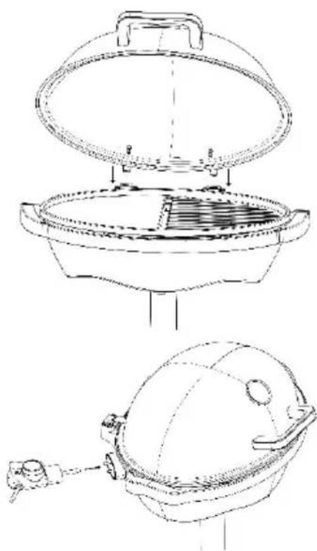 Grillmeister SSGE 2400 A1 - Sestavení - 5