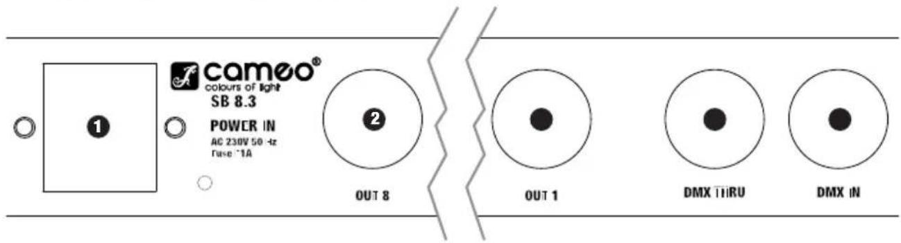 Cameo CLSB83 - CONNESSIONI, COMANDO E VISUALIZZAZIONE: - 1