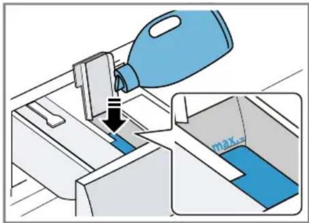 SIEMENS iQ800 WM14VE70FR - Remplir le récipient de dosage - 2