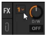NATIVE INSTRUMENTS Traktor Pro 3 - Alterner entre le mode single FX et le mode group FX. - 1