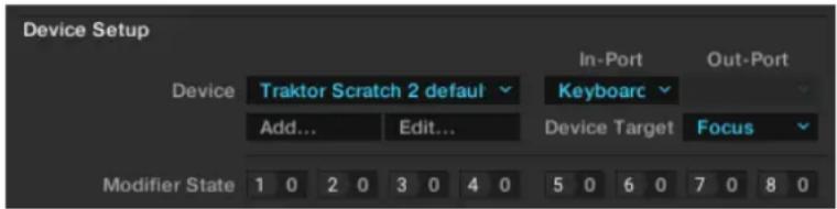 NATIVE INSTRUMENTS Traktor Pro 3 - Vue d'ensemble du controller manager - 1