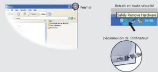 ARCHOS 14 Vision - Désconnecter l'archos d'un ordinateur - 1