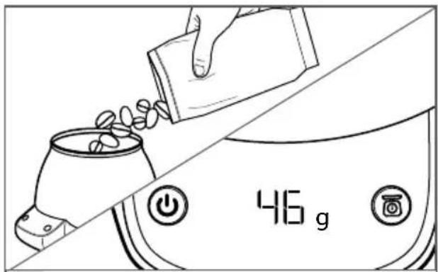 KITCHENAID KCG0799 - USING THE BURR GRINDER SCALE JAR - 2