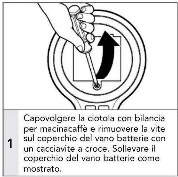 KITCHENAID KCG0799 - SOSTITUZIONE DELLE BATTERIE - 1