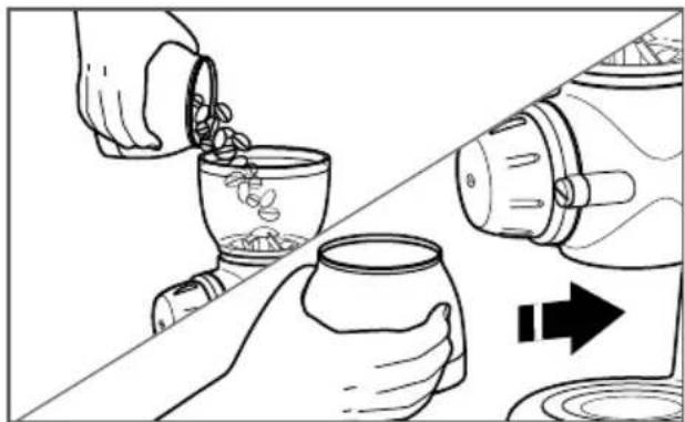 KITCHENAID KCG0799 - USING THE BURR GRINDER SCALE JAR - 3