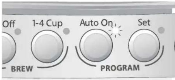 KITCHENAID KCM534 - USING THE AUTOMATIC BREW TIMER - 3
