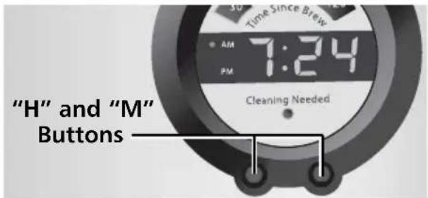 KITCHENAID KCM534 - USING THE AUTOMATIC BREW TIMER - 2