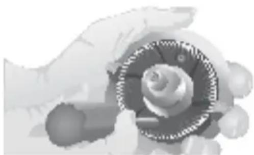 KITCHENAID KPCG100 - Pour remplacer les meules : - 1