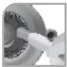 KITCHENAID KPCG100 - Socle métallique monopiece avec pieds en caoutchouc anti-dérapant - 1