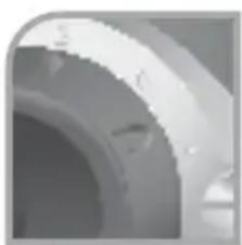 KITCHENAID KPCG100 - Perilla de control de molienda - 1