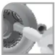 KITCHENAID KPCG100 - Base metalica de una pieza con patas de goma antideslizantes - 1