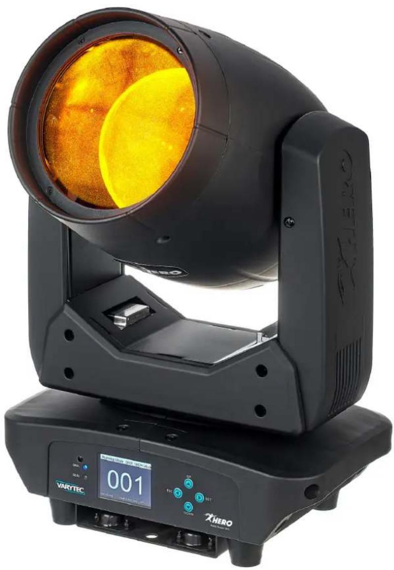 Varytec Hero Beam 100 - Utilisation.... 17 - 1