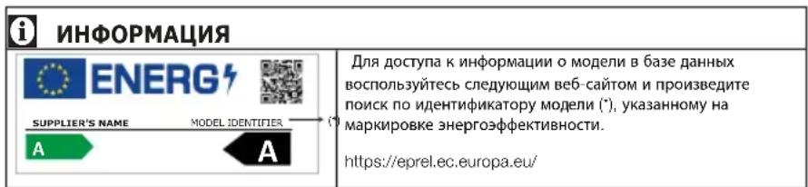 BEKO RFSM200T30WN - Символы и примечания - 3