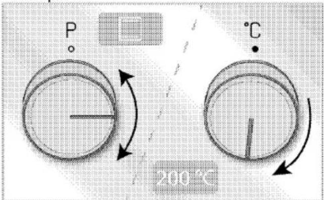 BEKO BBIE14100X - Cuisson manuelle pour la sélection de la température et de la fonction de cuisson du four - 1