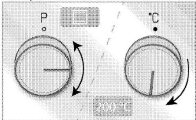 BEKO BBIE14100X - Cuisson effectuée par le réglage du temps de cuisson - 1