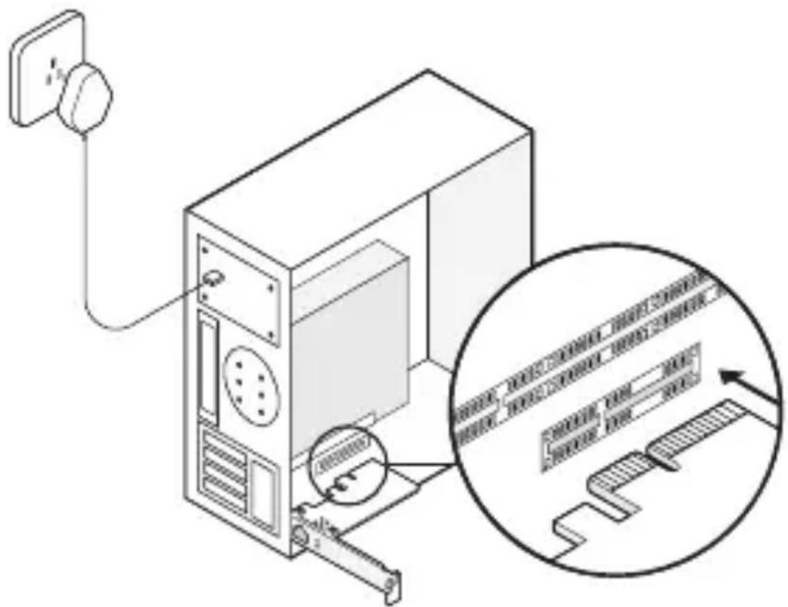 TP-LINK TX201 - Hardware aansluiten - 1