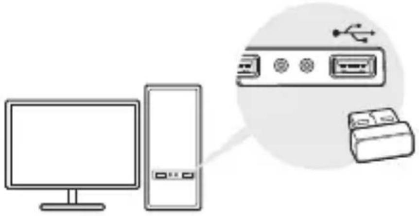 TP-LINK UB5A - Anslut till endator - 1