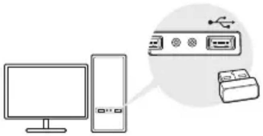 TP-LINK UB5A - Connectez-vous à un ordinateur - 1